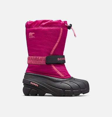 Sorel Flurry Boots UK - Kids Boots Pink (UK8213690)